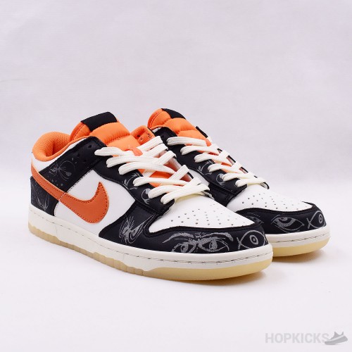 Nike Dunk Low PRM âHalloweenâ Sail/Starfish-Black For Sale â Sneaker Hello